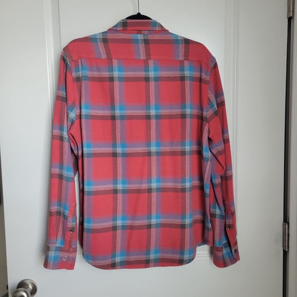 Flag & Anthem Larkspur Flannel Shirt Sz Medium - Picture 2 of 5